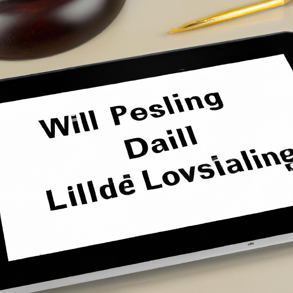 Navigating ⁣the Legal Implications of Online‍ Will Viewing